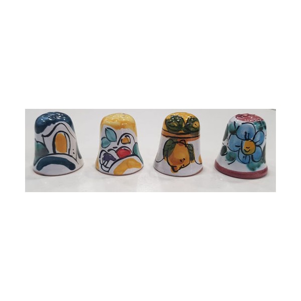 Ditale da cucito Napoli in ceramica – Artigianato Aloia